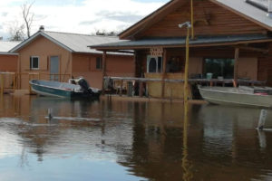Cumberland House Community flooded out